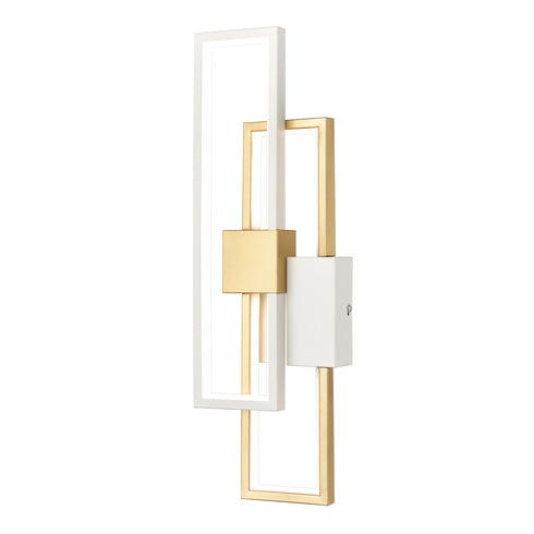 Imola Modern LED Wall Sconce Rectangle  Flush Mount Wall Light